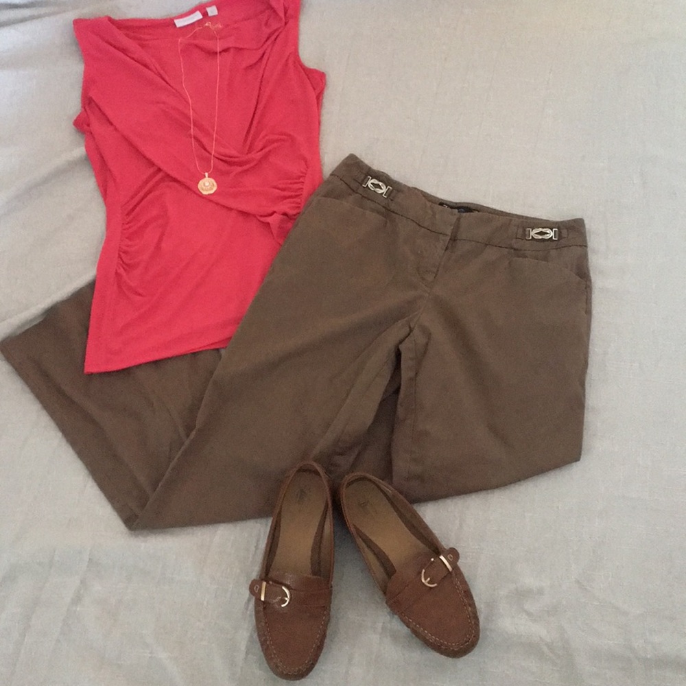 NY&C 7th Avenue Suiting Light Brown Dress Pants
